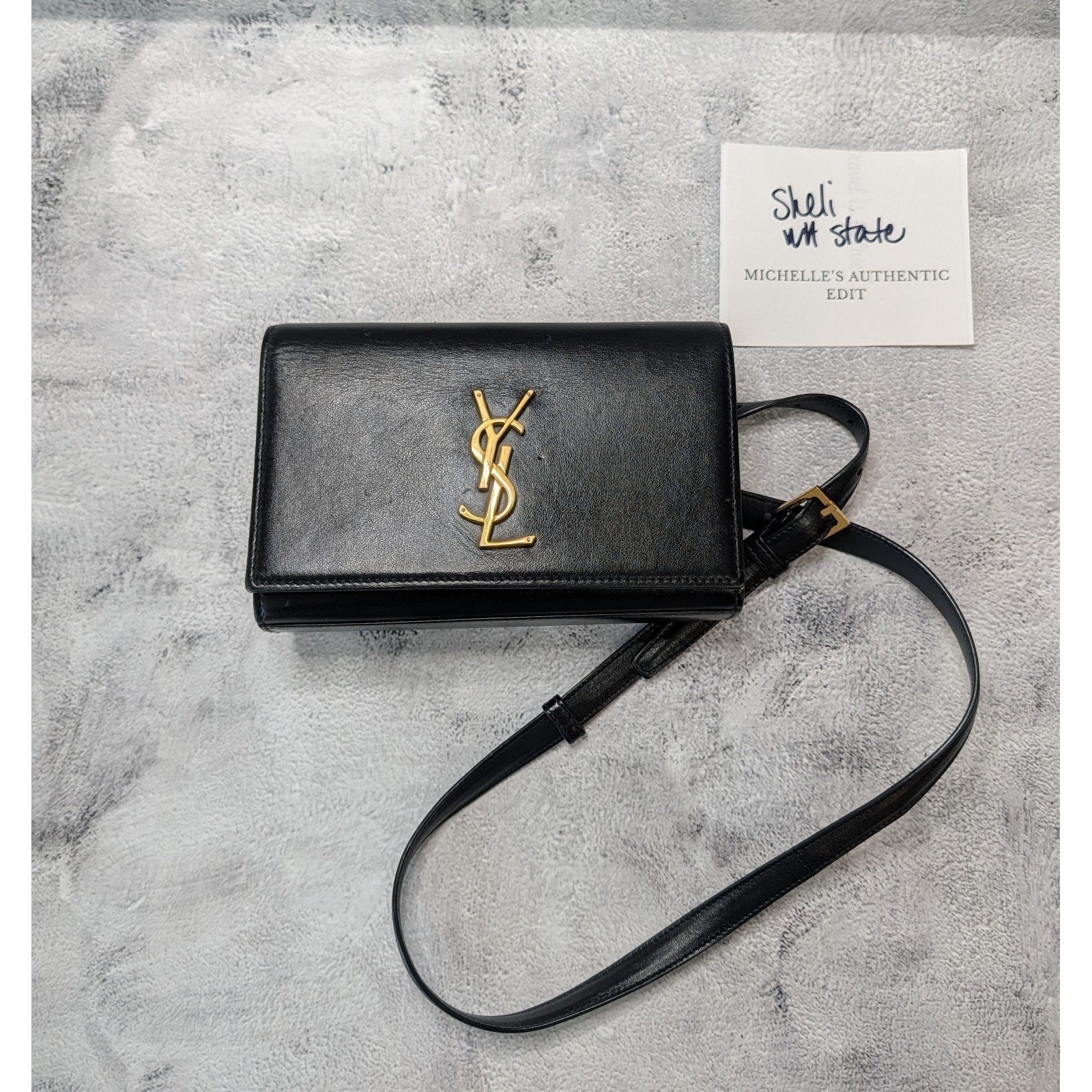 Yves Saint Laurent Ysl Kate Body Shoulder Crossbody Bag. Comes With Coa